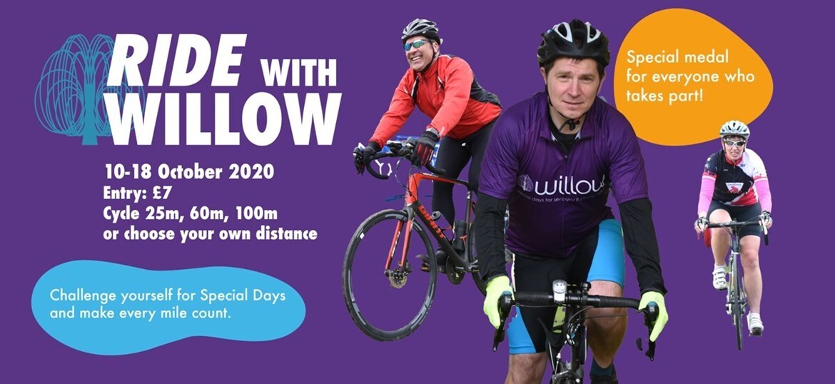 Willow Foundation Ride with Willow 25 miles